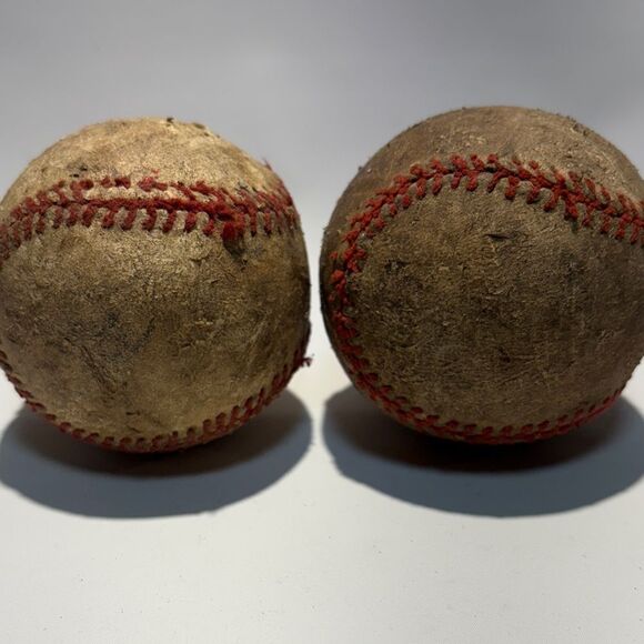 Vintage Baseballs with Red Stitching - Picture 5 of 5
